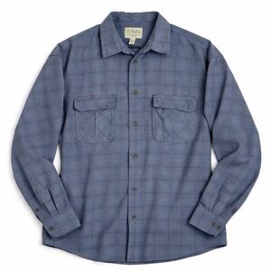 Cabela’s Flannel Shirt Mens XL Tall Plaid Button Up Workwear Gorpcore Outdoor